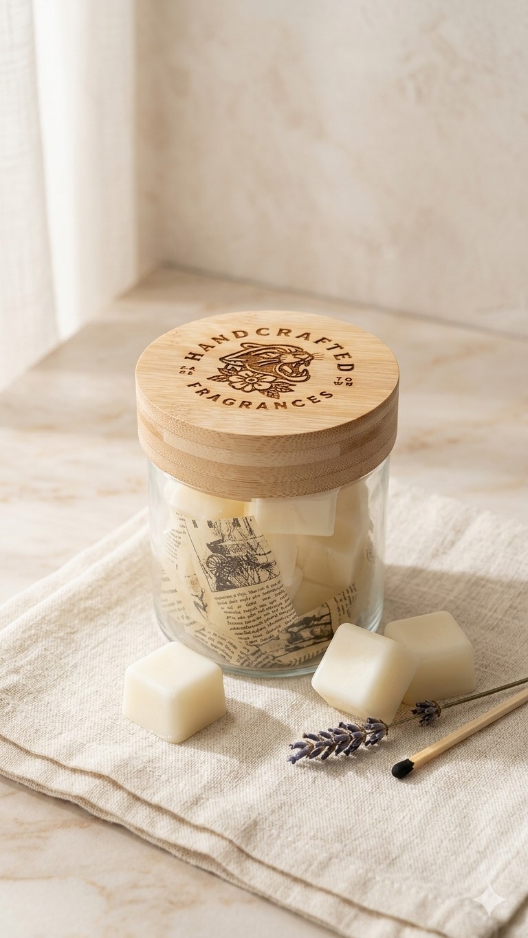 Signature highly fragranced soy wax cubes
